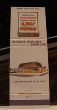 Rare Vintage Matchbook Cover K3 California Los Angeles Jumbo Jim's Sandwiches picture