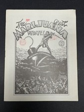 Great Marijuana Debate Kitchen Sink Ultra Rare Grail Underground Comix picture