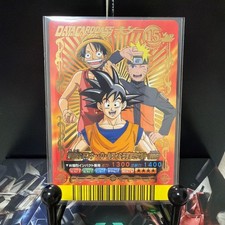 Dragon Ball Vhtf V Jump Card Festa 15Th Lap Son   Luffy Naruto 2008 JPN Limited picture