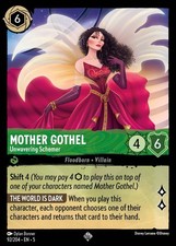 Mother Gothel, Unwavering Schemer - FOIL - Shimmering Skies - Lorcana TCG picture