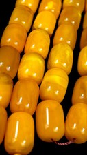 Rare Certified Antique Natural German Baltic Amber Rosary 83gr.  الماني حر شجري picture