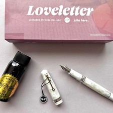 Extremely Rare Leonardo Fountain Pen Moment Magico Love Letter Ltd 82 Pcs F Nib picture