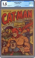 Catman Comics #20 CGC 1.5 1943 1561694001 picture