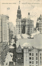GREATER NEW YORK, BROADWAY, FROM THE HOUSETOPS, Tuck 1006 picture