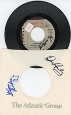 Stevie Nicks and Don Henley (He Twice Signed) - Signed Mini Record Sleeve picture