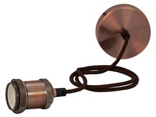 TIME LED - Suspension Antik Cuivré picture