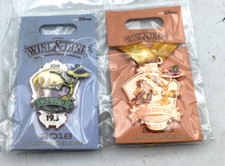 Disney Wine & Dine Half Marathon Weekend 2018 Limited Release Pin Medal 2 Course picture