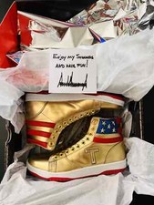 #431 of 1000 EVER DONALD TRUMP'S FIRST SNEAKER The Never Surrender High-Tops picture