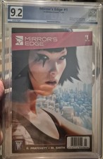 Mirror's Edge #1 PGX 9.2 (Wildstorm Comic 2008) ULTRA RARE NEWSSTAND picture