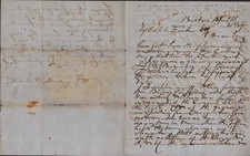 RUFUS CHOATE - AUTOGRAPH LETTER SIGNED 04/11/1849 picture