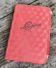 LONGINES Vintage 1931 Notebook Notepad Agenda Calendar Spanish Chrono OEM 13ZN/ picture