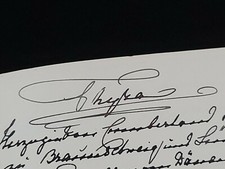 Hanover Royal Family Signed Princess Olga Thyra HRH Ernst August Denmark Royalty picture