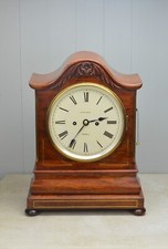 19th Century English Rosewood bracket clock by  Doble Yeovil. Restored condition picture
