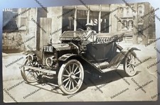 RPPC automobile Studebaker or E-M-F 1917 Pennsylvania plate Real Photo Postcard picture