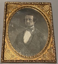 1840s-50s Daguerreotype 23rd US Secretary Of War CSA President Jefferson Davis picture