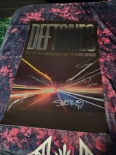 Official Deftones 2025 North America Tour Poster 24x36 picture