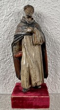 Antique 18th Century Carved Saint Apostle French German Religious Figure 1700’s picture