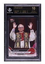 2025 TOPPS NOW #1 POPE LEO XIV BGS 10 BLACK LABEL picture
