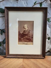 Lord Baron Alfred Tennyson Signed Reynolds Chicago Cabinet Photo British Royalty picture