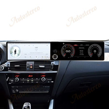 25 Dual Screen Carplay Android 14 Car GPS Navigation For BMW X3 F25 X4 F26 X4M 2 picture