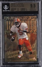 1999 METAL UNIVERSE PRECIOUS METAL GEMS #213 DONOVAN MCNABB BGS 9.5 picture
