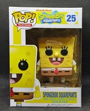 Funko Pop Spongebob Squarepants #25 Vaulted Retired Vinyl Figure w/ Protector picture