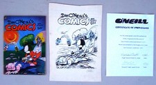 Original Cover Art Plus Comic + COA: Dan O'Neill's Comics and Stories #3, 1972 picture