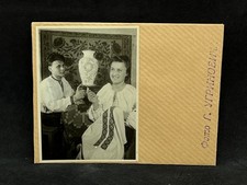 Photo Depicts a Couple in Traditional Ukrainian Embroidered Clothes picture