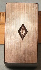 1927 PI TAU ALPHA Fraternity Pin STEEL STAMPING DIE Robbins RC23 picture