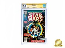 1977 STAR WARS #1 CGC-SS 9.8 SIGNED BY ROY THOMAS NICE SEE picture