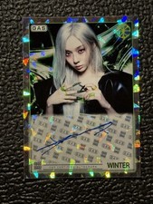 WINTER AESPA Complex 2026 GAS Autograph AUTO Cracked Ice 08/10 Lemonade SIGNED picture