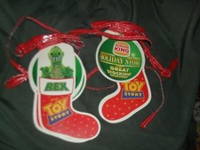 RARE DISNEY TOY STORY DISPLAY 1995 BURGER KING HOLIDAY  BANNER NEW 11 FT LONG picture