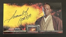 2005 Star Wars Revenge of the Sith WideVision Auto Samuel Jackson as Mace Windu picture