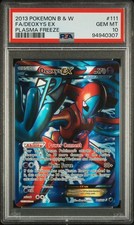 PSA 10 DEOXYS EX 111/116 | Plasma Freeze Full Art Pokemon Card pop 34 picture