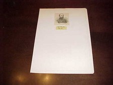1800s Union General Rufus Saxton Autographed Signed Cut Civil War Massachusetts picture