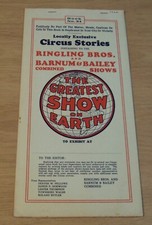 L@@K~BARNUM & BAILEY 1920's PRESS Ad Flyers/Inserts~RINGLING BROS Circus~W@W~ picture