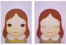 Yoshitomo Nara ed500 COSMIC GIRL BALTIC Eyes Opened Eyes Closed takashi murakami picture
