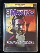 🟨Famous Monsters of Filmland #251 CGC 10.0 GEM MINT SS Bela Lugosi Jr Signature picture