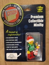 Citizen Brick HOLIDAY Botany Enthusiast MINIFIG 2019 NEW picture
