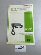 Realistic CB 5-watt Solid State Transceiver Mini-23B Tandy Radio Shack 116G49 picture