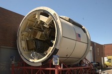 NASA SKYLAB Full Scale Astronaut Training Multiple Docking Adapter MDA Mockup picture
