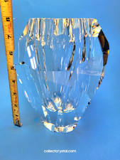 Swarovski Silex Vase - Clear.  LARGE Vase - # 892 540 FLAWLESS PERFECT picture
