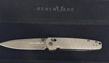 Benchmade VALET 485-151 Gold Class Full Damascus Knife 101 of only 160 picture