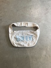 Vintage 1950s Salem News Newspaper Canvas Newsboy Delivery Bag picture