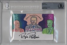 Regis Philbin Who Wants To Be A Millionaire Sketch Card Signed Auto 1/1 BAS picture