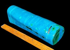 Chrysocolla Chatoyant Malachite Stalactite Ultra Rare LG 1.7 lb Congo - VIDEO @ picture
