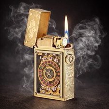St DuPont Golden Casino Pocket Complication Lighter - Haute Creation Line - LE picture