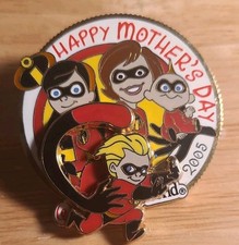 Vintage Disney 2005 Incredibles Mothers Day Elastic Girl Helen LE 2500 Pin (B1) picture