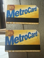 NYC MTA Metro Card (Expired 2023) Collectible Discontinued item picture