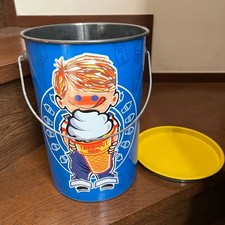 NISSEI Soft Cream Festival 2001 BOYS Can Not for Sale Blue Rare Vintage Retro picture